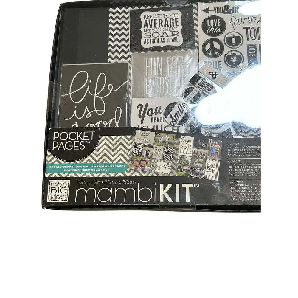 Me & My Big Ideas mambiKit Pocket Pages for Scrapbooking